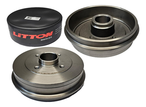 Kit X2 Campana Freno Sandero K4m K7m K9k 2008 / 2015 Litton