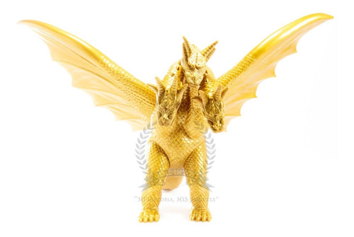 Sofubi Kaiju Ch Godzilla King Ghidorah Amar 1998 Golden Toys