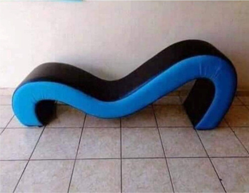 Sillón Reposet Kamasutra Curve Elegance Café 2 Cuerpos