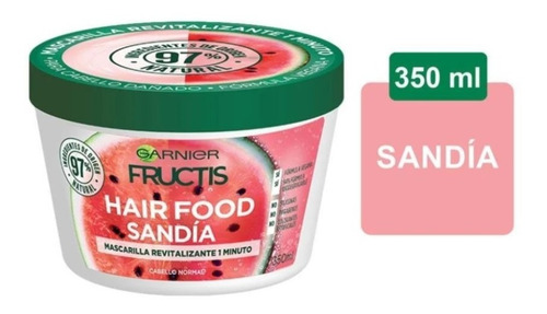 Mascarilla Capilar Garnier Fructis Hair Food Sandía 350 Ml