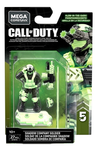 Mega Construx Shadow Company Soldier Call Of Duty Juguete