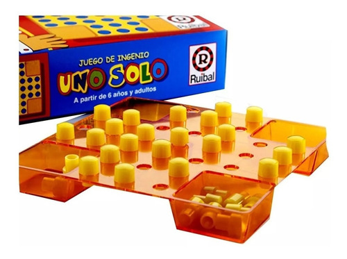 Juego De Mesa Uno Solo Ingenio Ruibal 1240 Envio Full 3344 Jugueteria Pizzico Jugueteria Online