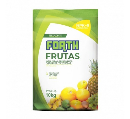 Forth Frutas 10kg - Crescimento, Floração E Frutificação