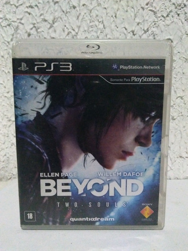 Jogo Beyond Two Souls Ps3 Mídia Física R$35