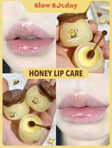 Lip Care Mel Cuidados Com Os Lábios Vitamina E Slow Sunday
