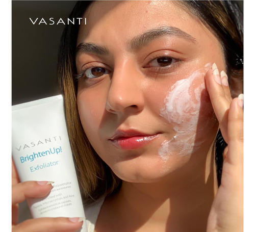 Rejuvenecedor Facial Vasanti ¡brighten Up! Exfoliante Suave,