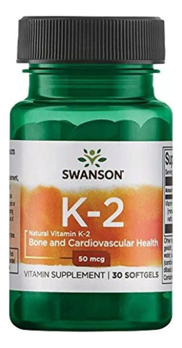 Swanson Natural Vitamina K2 (me