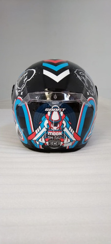 Imagen 7 de 9 de Casco Para Motociclista Shaft Certificacion Ece