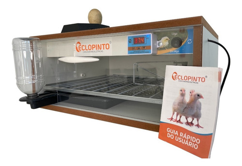 Imagem 7 de 10 de Chocadeira 90 Ovos + Ovoscópio + Kit Automático De Água