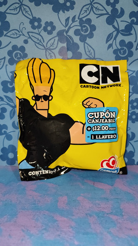 Colgante Llavero Jhony Bravo Cartoon Network Gamesa (Usado)