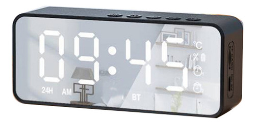 A Reloj Despertador Digital Espejo Con De Audio