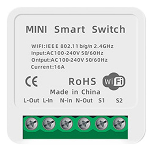 Mini Interruptor Inteligente 16a, Interruptores De Luz Diy,