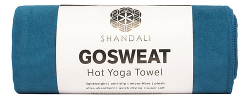 Toalla Shandali Gosweat Hot Yoga, Azul Marino