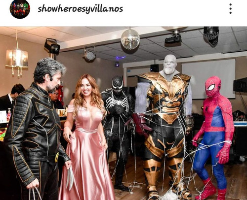 Imagen 2 de 5 de Show Obra Teatro Fiestas Superheroes Zoom Super Real!