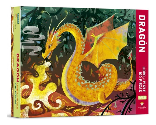 Dragon - Libro Y Puzle 100 Piezas - Varios Varios