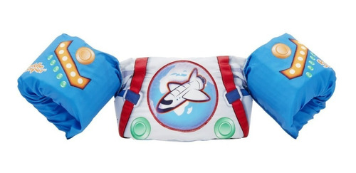 Boia Infantil Colete E Braçadeira Astronauta Puddle Jumper