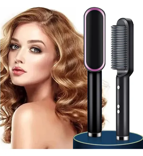 Cepillo electrico para alaciar cabello sales