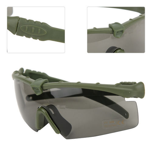 Gafas Militares, Resistentes Al Viento, A Prueba De Arena, T