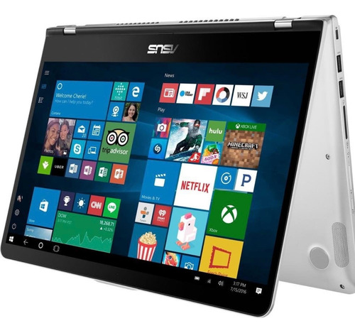 Laptop Asus 2-in-1 Q405ua Touch - 8gen I5-8250u - 8gb Ram 1t Plateado (Usado)
