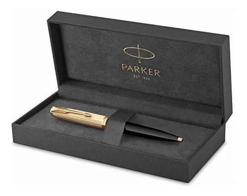 Esfero - Parker 51 Ballpoint Pen | Deluxe Black Barrel With 