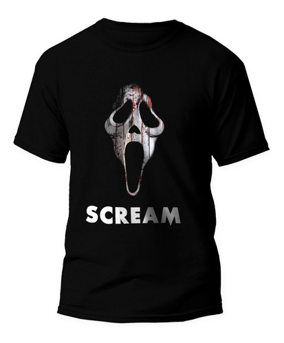 Playera Scream, Terror Movies.