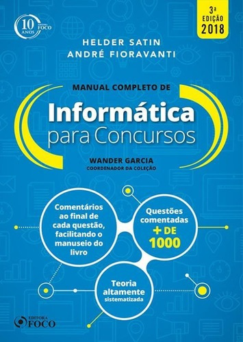 Manual Completo De Informatica Para Concursos- Foco Juridico