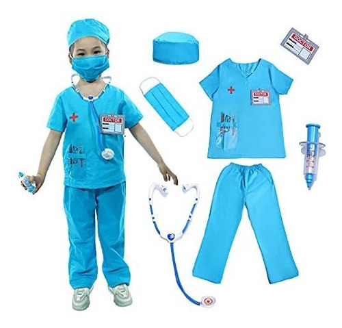 Disfraz Para Niños Smile Girls Doctor Coat - Wbesty 5gmmp