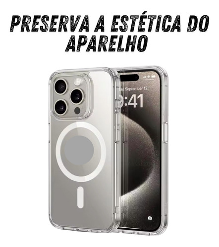 Capinha Capa Para Magsafe Premium Para iPhone Todos Modelos