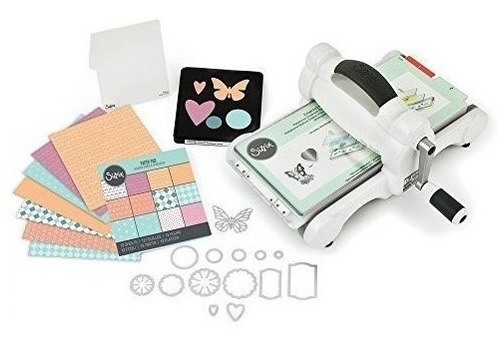 Sizzix Big Shot Starter Kit Maquina Troqueladora Manual Con 