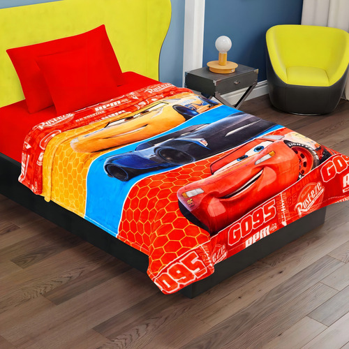 Cobertor Serenity Individual - Providencia Color Cars Reto