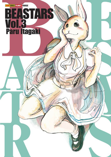 Beastars Vol. 3, de Itagaki, Paru. Editora Panini Brasil LTDA, capa mole em português, 2019