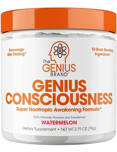 Suplemento De Refuerzo Cerebral Natural Genius Concentracion