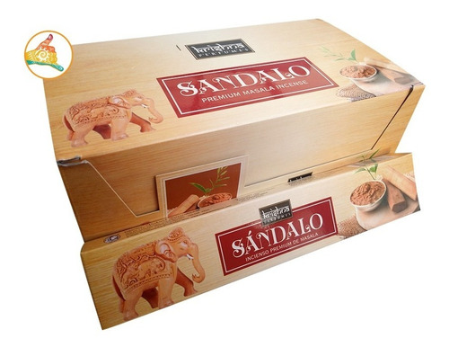 Incienso Aroma Sandalo Caja X12 Marca Krishna