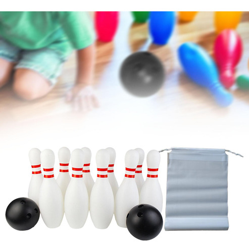 Kids Bowling Set Indoor Play Toys Party Favors Motor Skills