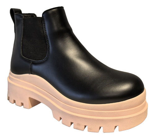 Botin Casual Mujer Con Plataforma