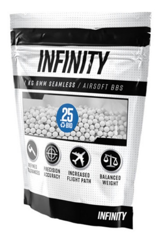 Bbs Infinity Calibre 6mm 0.25g 4000 Airsoft Valken 1kg Xtr C