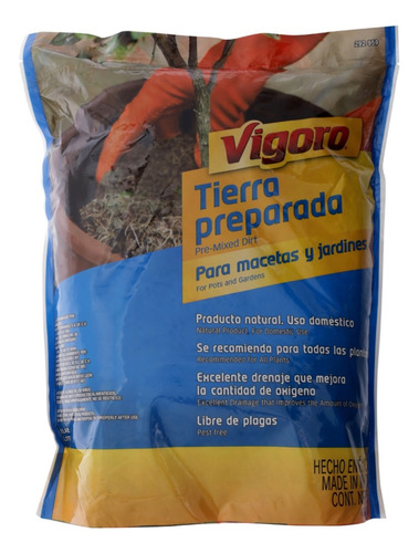 Tierra Preparada Para Macetas Y Jardines De 5 Kg