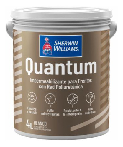 Latex Frentes Poliuretanica Quantum 20l Sherwin Williams