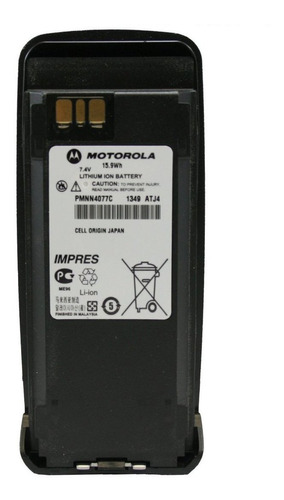 Motorola Original Pmnn4077 pmnn4077 c Impres Li Ion 7.4 v 22