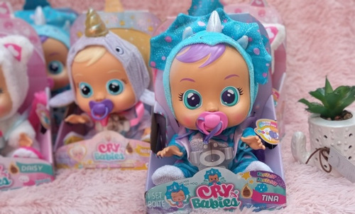 Imagen 1 de 7 de Cris Babies Bebés Lloron De Verdad Sonidos Con Su Chupete