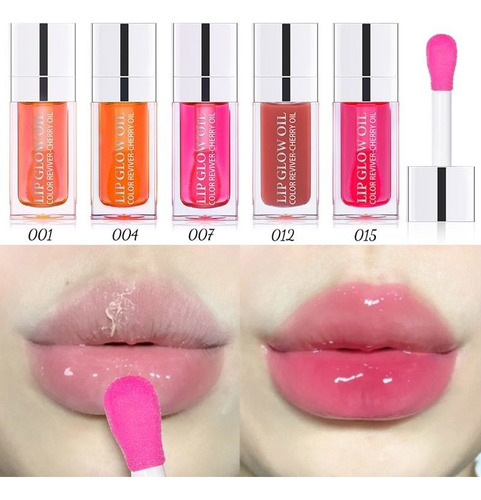 Bálsamo Labial Hidratante Crystal Jelly Lipgloss Shiny Mirro