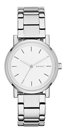 Dkny Soho Reloj De Cuarzo Para Mujer, Acero Inoxidable