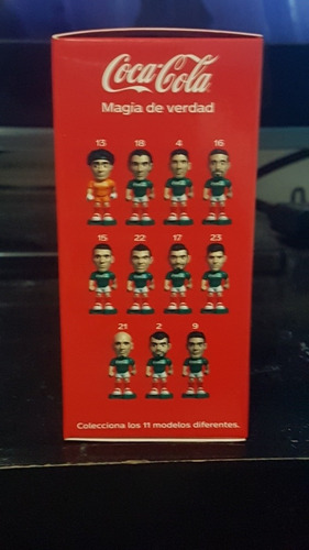 Figuras Coca Cola Qatar 2022 Selección Mexi Guardado Y Chuky (Usado)