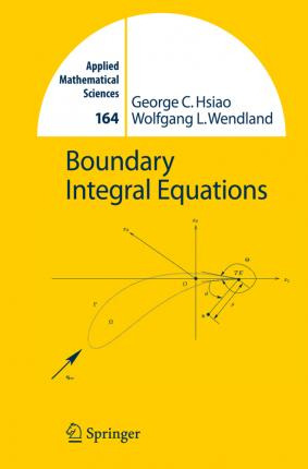 Libro Boundary Integral Equations - George C. Hsiao