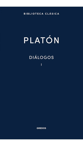 Libro Dialogos I. Platón - Platon