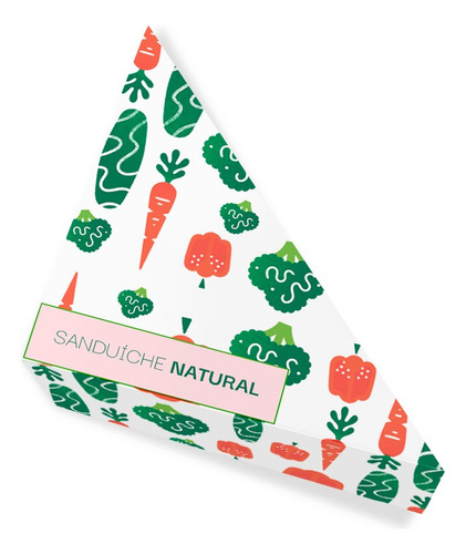 Embalagem Lanche Natural Mixto Quente 3 Fatias Pão 500 Un