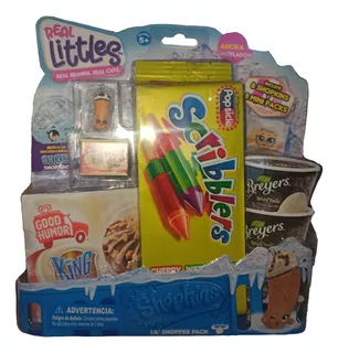 Shopkins Real Littles Icy Shopper Pack 16 Piezas Mini Packs