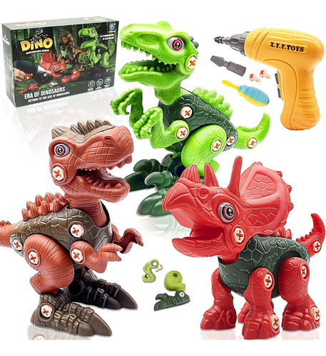 Dinosaur Take Apart Toys Para Niños Stem Learning Cons...