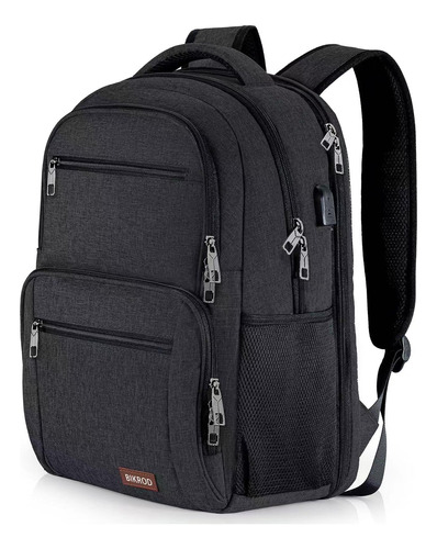 Bikrod Mochila Para Portatil De 15,6 Pulgadas, Negro -, Moch