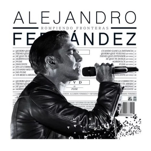 Alejandro Fernandez Rompiendo Fronteras Cd+dvd Pol